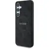 Image de Étui Guess Leather 4G Colored Ring Classic Logo MagSafe pour Samsung Galaxy S25 noir - Neuf