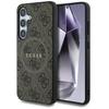 Image de Étui Guess Leather 4g Avec Anneau Coloré, Logo Classique Et Magsafe Pour Samsung Galaxy S25, Marron