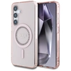 Image de Coque Guess Rose Avec Logo Classique Imprimé Strass Magsafe Pour Samsung Galaxy S25