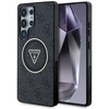 Image de Coque Guess 4g À Boutons Triangulaires Pailletés Magsafe Pour Samsung Galaxy S25 Ultra, Noire