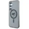 Image de Étui Karl Lagerfeld Button Choupette Head Printed Logo MagSafe pour Samsung Galaxy S25 noir - Neuf