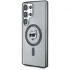 Image de Étui Karl Lagerfeld Button Choupette Head Printed Logo MagSafe pour Samsung Galaxy S25 Ultra noir - Neuf