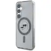 Image de Étui Karl Lagerfeld Button Karl & Choupette Heads Printed Logo MagSafe pour Samsung Galaxy S25 noir - Neuf
