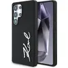 Image de KARL LAGERFELD étui pour SAMSUNG S25 Ultra KLHCS25LSCMSMVK (Silicone Sign Metal Logo) black