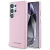 Image de Étui Karl Lagerfeld Saffiano Full Wrapped Elongated Metal Logo MagSafe pour Samsung Galaxy S25 Ultra rose - Neuf