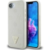Image de GUESS étui compatible IPHONE 16e (SE 4 2025) avec MagSafe GUHMPSE4PGBTME (GrainedPolyuréthaneHot Stamp Peony Triangle Logo) beige