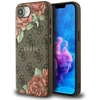 Image de Coque Guess 4g À Imprimé Floral Magsafe Pour Iphone 16e Marron