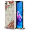 Image de Étui Guess 4G Flowers Print MagSafe pour iPhone 16e rose - Neuf