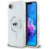 Image de Étui Karl Lagerfeld IML Metal Karl Head MagSafe pour iPhone 16e blanc - Neuf