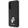 Image de Étui Karl Lagerfeld Saffiano Metal Logo pour Samsung Galaxy A36, noir - Neuf