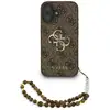 Image de Etui Guess 4G Strap 4G Classic Logo do iPhone 16 br?zowy - Neuf
