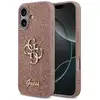 Image de Etui Guess Fixed Glitter Big 4G pour iPhone 17 rose - Neuf