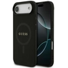 Image de Étui Guess Saffiano Classic Logo Magsafe Pour Iphone Air Noir