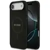 Image de Etui Guess Saffiano Classic Logo MagSafe do iPhone Air czarny - Neuf