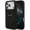 Image de Coque Guess Saffiano Classic Logo Magsafedo Pour Iphone 17 Pro, Noire