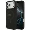 Image de Étui Guess Saffiano Classic Logo MagSafe pour iPhone 17 Pro Max noir - Neuf