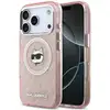 Image de Karl Lagerfeld IML Choupette Head Logo Étui MagSafe pour iPhone 17 Pro Max rose - Neuf