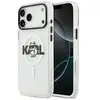 Image de Étui Karl Lagerfeld IML Choupette Sketch Logo MagSafe pour iPhone 17 Pro transparentny - Neuf
