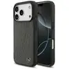 Image de Étui Mercedes Leather Large MagSafe pour iPhone 17 Pro, anthracite - Neuf