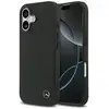 Image de Étui Mercedes Leather Large Laurel Leaves MagSafe pour iPhone 17, noir - Neuf