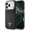 Image de Étui Guess Glitter Triangle Logo MagSafe pour iPhone 17 Pro noir - Neuf