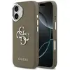 Image de Étui Guess Grained Big 4G Classic Logo pour iPhone 17 marron - Neuf