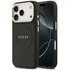 Image de Coque Magsafe Guess Peony Hot Stamp Pour Iphone 17 Pro - Noire