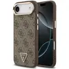 Image de GUESS étui compatible IPHONE 17 Air avec MagSafe GUHMP17MP4GTDGMW (4GPolyuréthaneW/ Triangle Logo) or marron