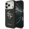 Image de Coque Guess 4g Avec Grand Logo 4g Classique Pour Iphone 17 Pro - Noir Et Or