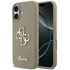 Image de Coque Guess En Silicone Marron Big 4g Pour Iphone 17
