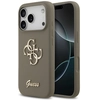 Image de Coque Guess En Silicone Marron Big 4g Pour Iphone 17 Pro