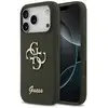 Image de Étui Guess Silicone Big 4G Script pour iPhone 17 Pro kaki - Neuf