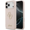 Image de Coque Guess En Silicone Rose Avec Inscription « Big 4g » Pour Iphone 17 Pro Max