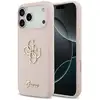 Image de Etui Guess Silicone Big 4G Script do iPhone 17 Pro Max ró?owy - Neuf