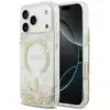 Image de Étui Guess Resin Bottom Glitter MagSafe pour iPhone 17 Pro or - Neuf