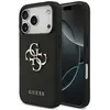 Image de Coque Guess Grained Big 4g & Classic Logo Pour Iphone 17 Pro - Noire