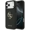 Image de Coque Guess Grained Big 4g & Classic Logo Pour Iphone 17 Pro Max - Noire