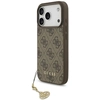 Image de Étui Magsafe Guess 4g Charms Collection Pour Iphone 17 Pro, Marron