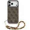 Image de Etui Guess 4G Strap Triangle Logo MagSafe do iPhone 17 Pro Max br?zowy - Neuf