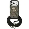 Image de Étui Guess 4G Big Logo Cord Stap Crossbody pour iPhone 17 Pro marron - Neuf