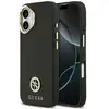 Image de Étui Guess Grained Strass Logo MagSafe pour iPhone 17 noir - Neuf