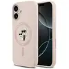 Image de Karl Lagerfeld Silicone Karl&Choupette Ring MagSafe case for iPhone 17 pink - Neuf