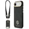 Image de Etui Guess 4G Strass Logo & Big Strap Metal Buttons MagSafe do iPhone Air czarny - Neuf