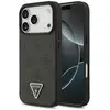 Image de Étui Guess Leather 4G Triangle Strass MagSafe pour iPhone 17 Pro noir - Neuf
