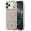 Image de Étui Guess Leather 4G Triangle Strass MagSafe pour iPhone 17 Pro Max rose - Neuf