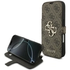 Image de Coque Guess Book 4g En Métal Avec Logo Pour Iphone 17 Pro, Marron
