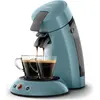 Image de Philips HD6553/21 SENSEO ORGINAL pour machine à café. Booster d'arôme. Crème plus. 1 ou 2 tasses. Bleu-gris