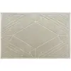 Image de Tapis Tufté En Relief En Laine Et Viscose - 160 X 230 Cm - Beige - 2500g/m² - Osmera