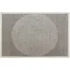 Image de Tapis Tufté 100% Laine - 200 X 290 Cm - Gris - 1800g/m² - Nelune