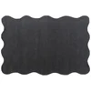 Image de Tapis Tufté 100% Laine - 160 X 230 Cm - Gris Anthracite - 2100g/m² - Merone
